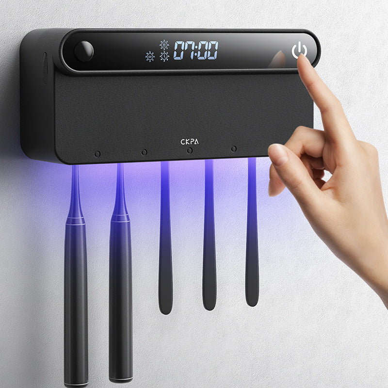 Wall-Mounted UV Smart Toothbrush Sterilizer