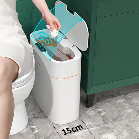 Automatic Smart Induction Trash Can With Lid